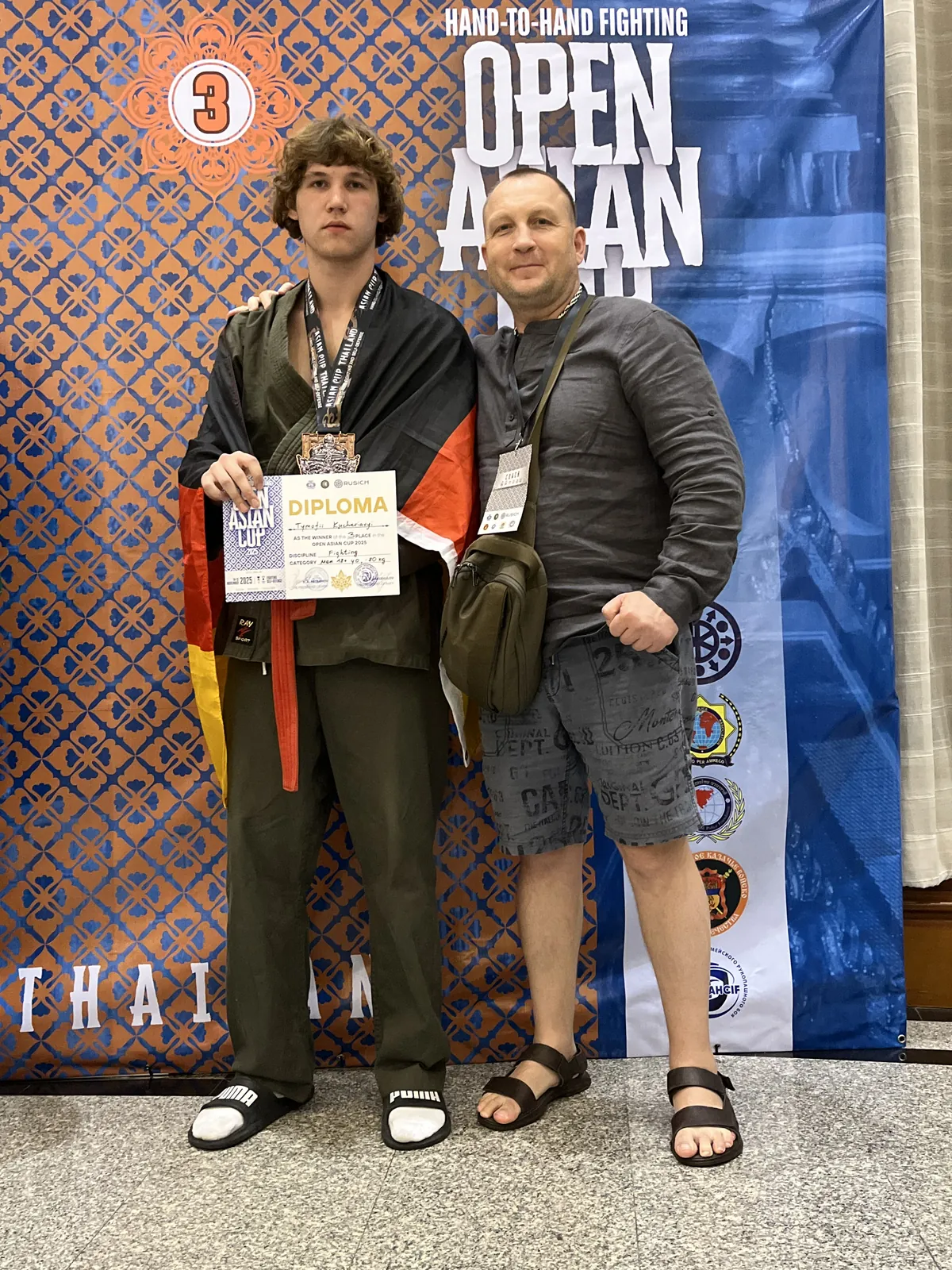 Medaille und Diplom beim Open Asian Cup 2025