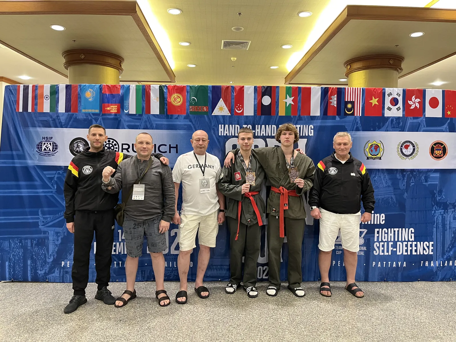 Deutsches Team beim Open Asian Cup 2025 in Pattaya