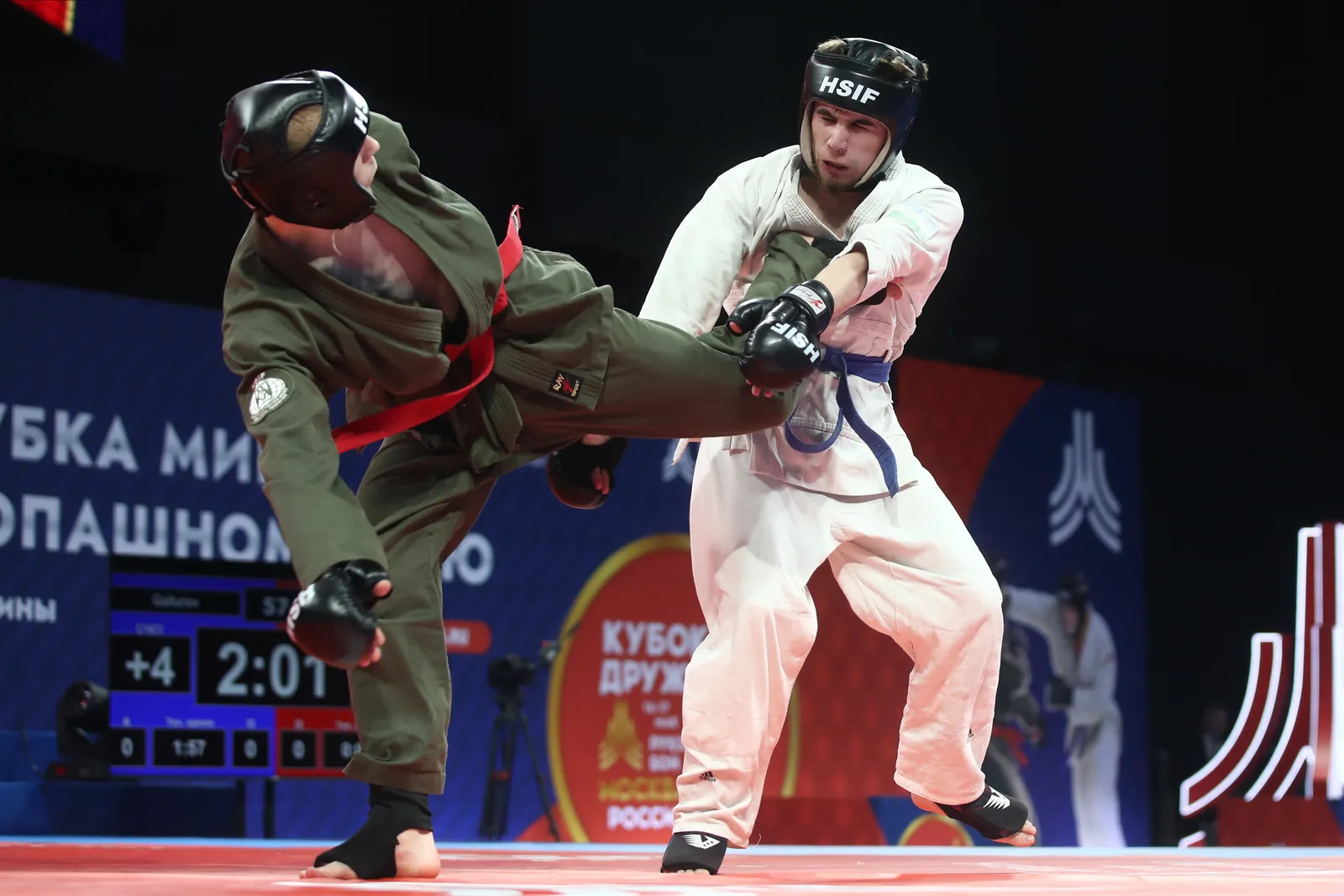 Kampfszene bei der World-Cup-Etappe 2026